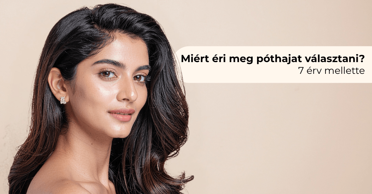 Miért éri meg emberi póthajat választani? 7 érv mellette